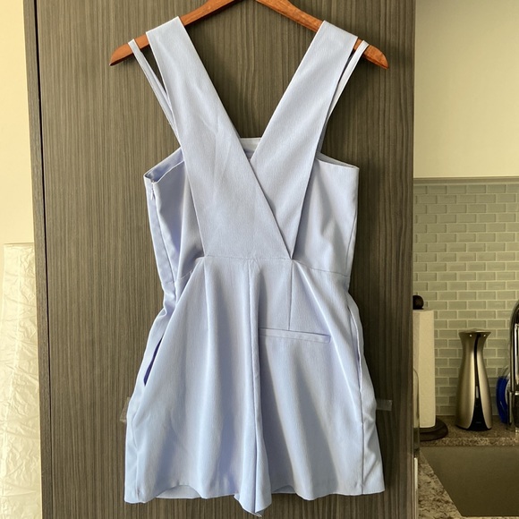 TOPSHOP romper in size US2. Pale blue color. - Picture 2 of 3